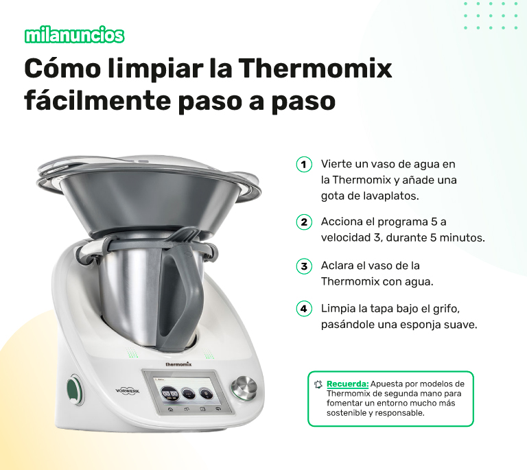 Tips para lavar el vaso de tu Thermomix® 